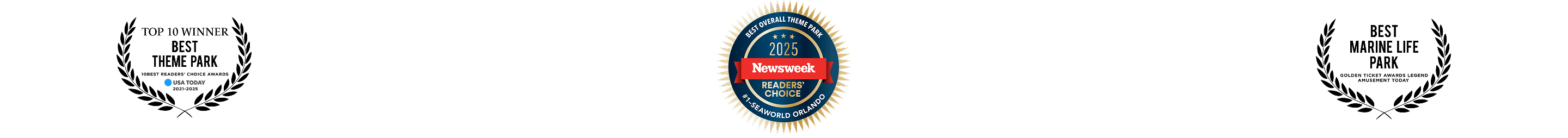 SeaWorld Orlando Awards