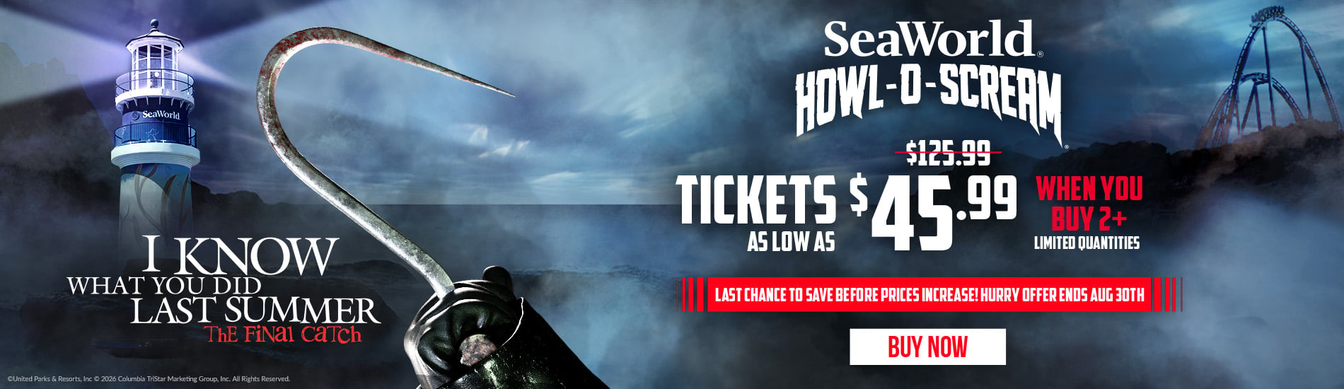 Tickets as low as $45.99 when you buy 2+