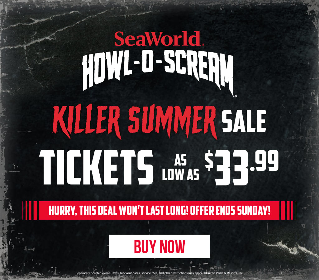Howl-O-Scream Killer Summer Sale