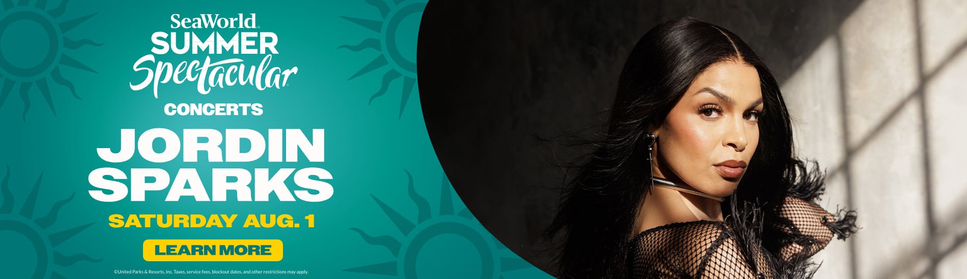 SeaWorld San Diego Summer Concerts Jordan Sparks August 1