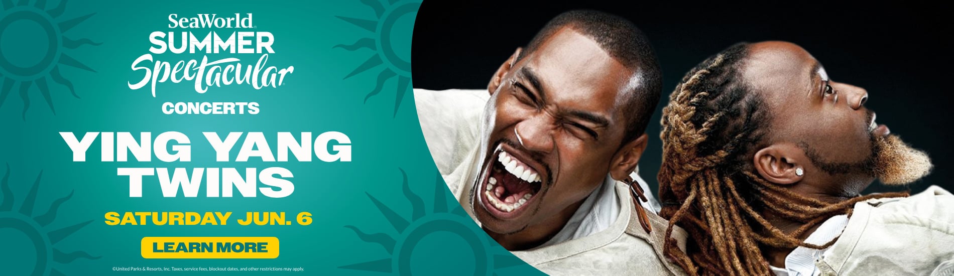 SeaWorld San Diego Summer Concerts Ying Yang Twins June 6