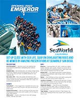 SeaWorld San Diego Sales Flyer