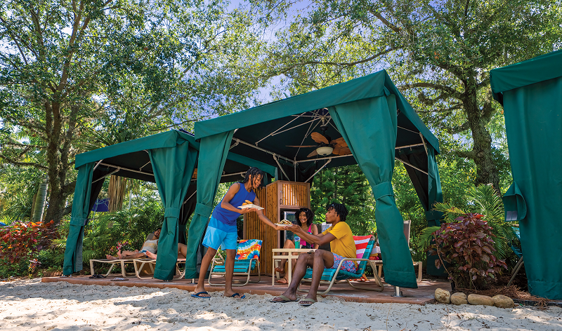 cabanas.