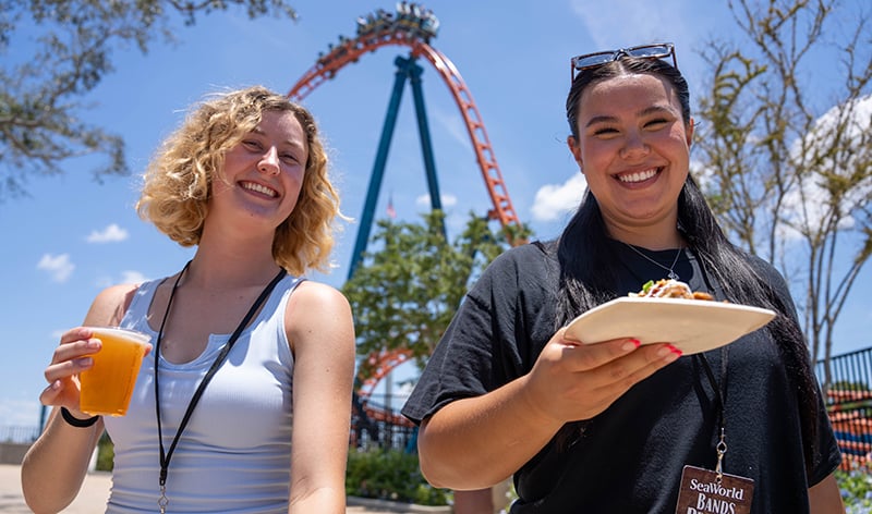 Bands Brew and BBQ event at SeaWorld Orlando