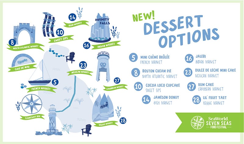 Seven Seas Dessert Options
