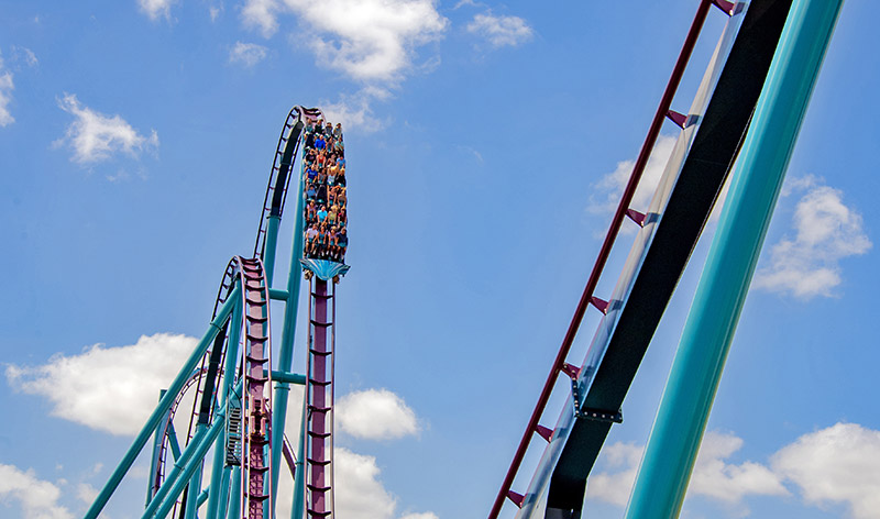 Mako roller coaster