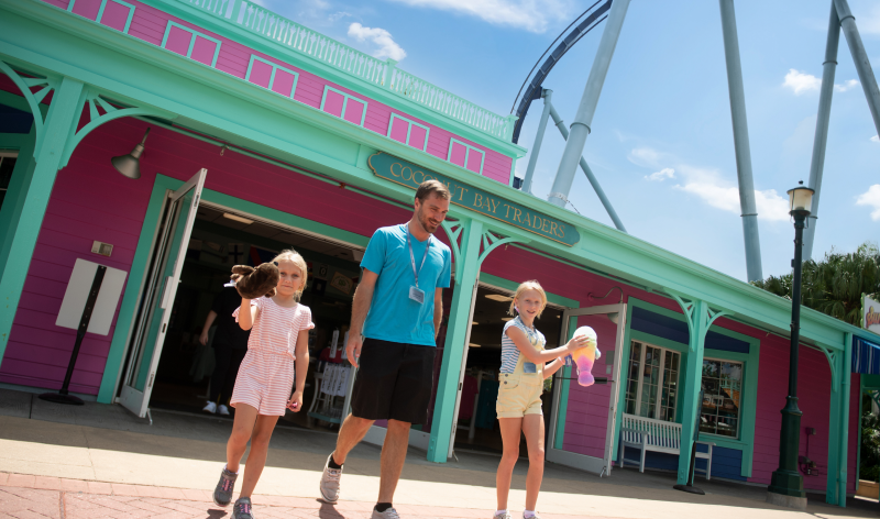 Shopping at SeaWorld Orlando
