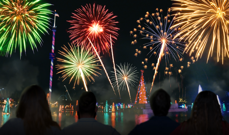 Holiday Reflections Fireworks