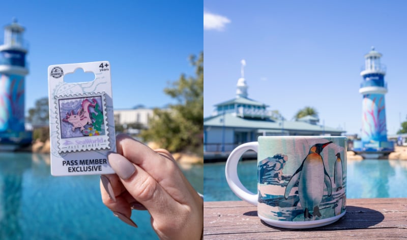 SeaWorld Orlando Pin and Mug