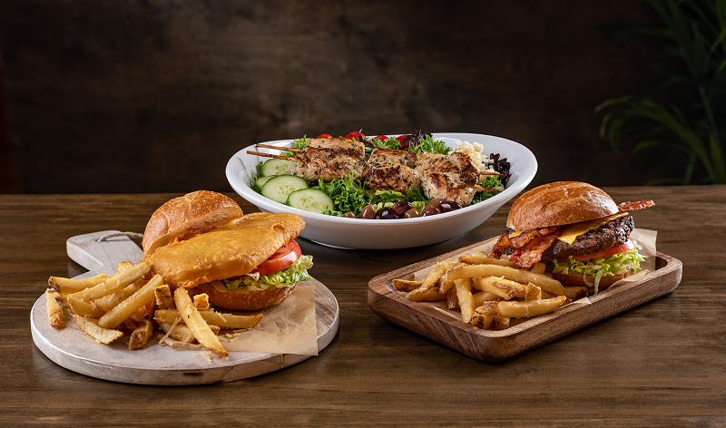 Food tray.