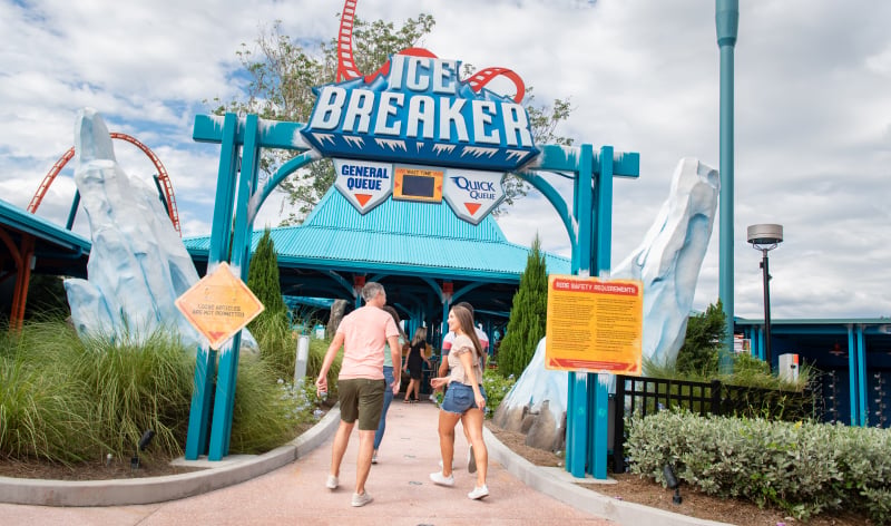 Ice Breaker roller coaster