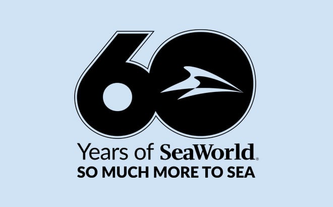 SeaWorld 60th Anniversary Logo