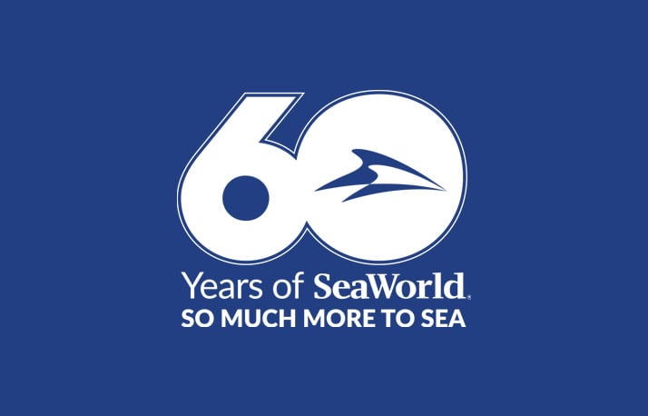 SeaWorld 60th Anniversary Logo