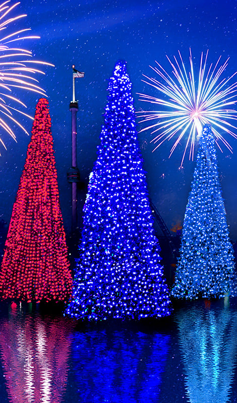 SeaWorld Christmas Celebration Sea of Trees