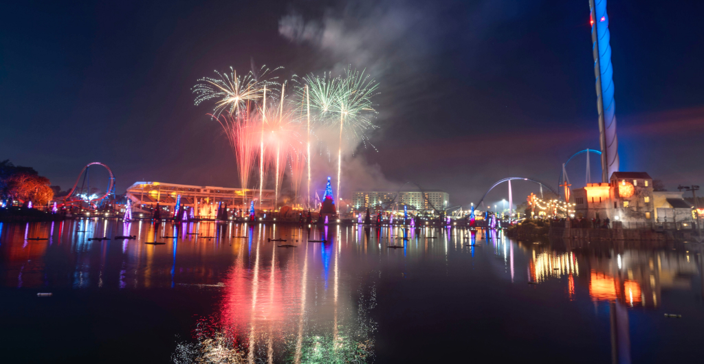 Fireworks at SeaWorld Orlando