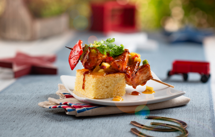 BBQ Chicken Skewer