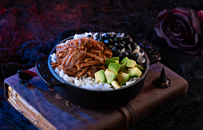 mojo pork bowl