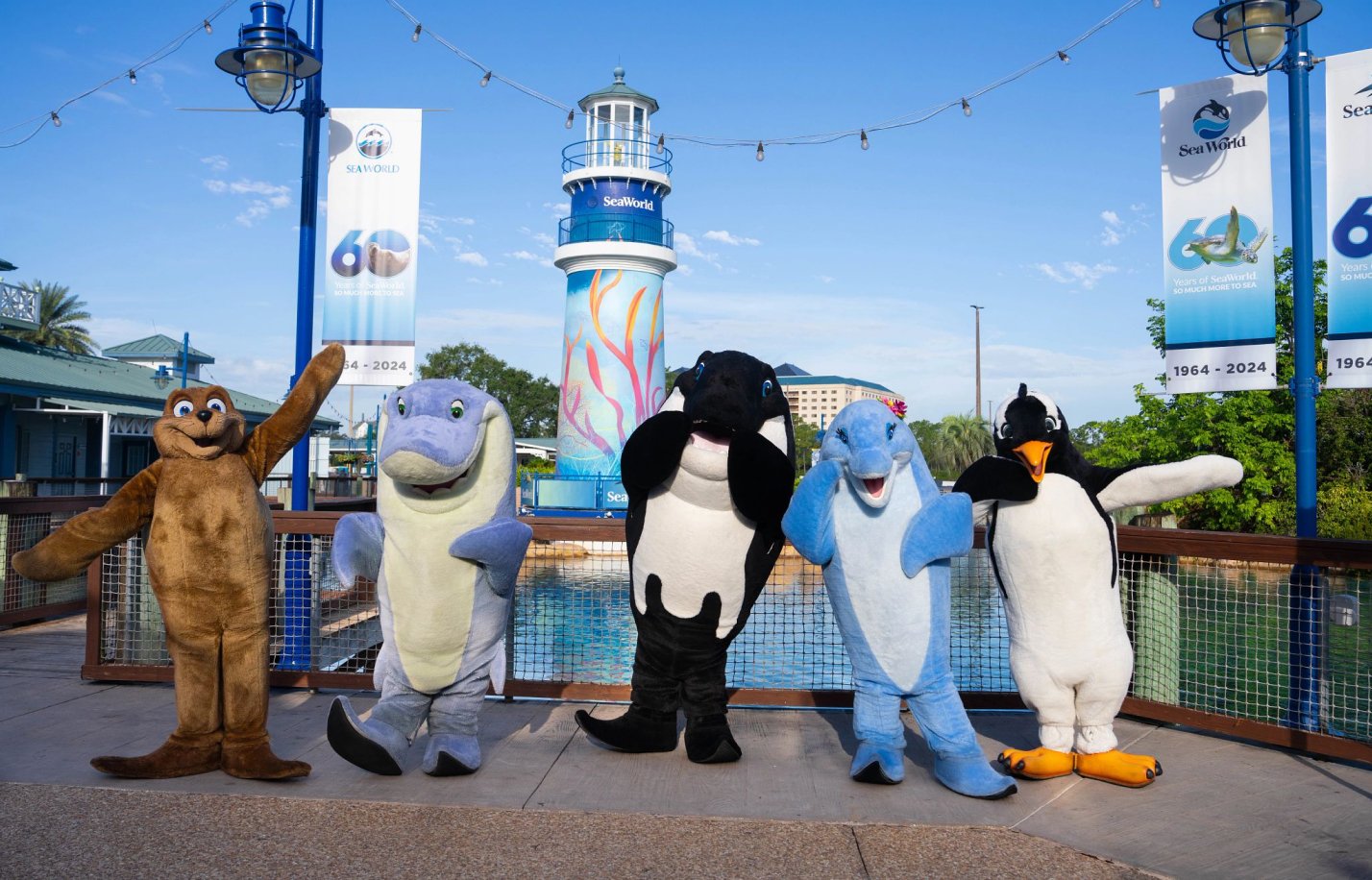 Character Meet and Greet at SeaWorld Orlando