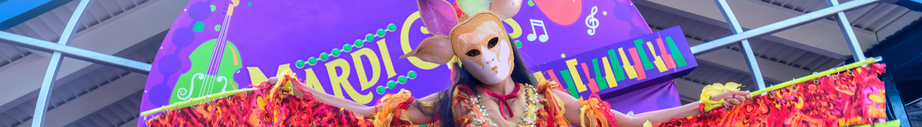 Mardi Gras Performer