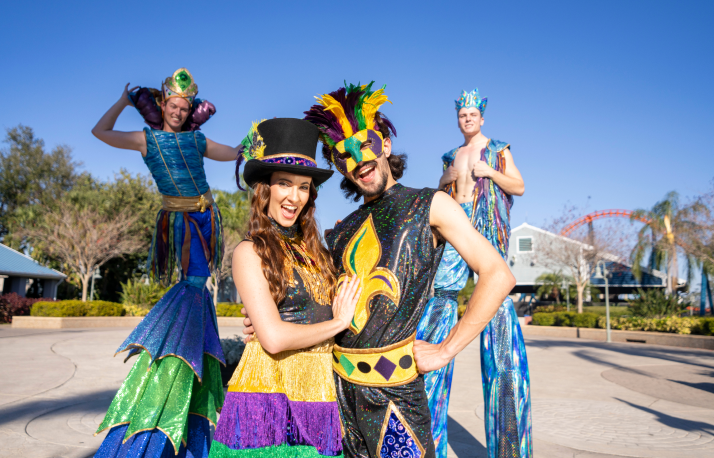 Mardi Gras Performers