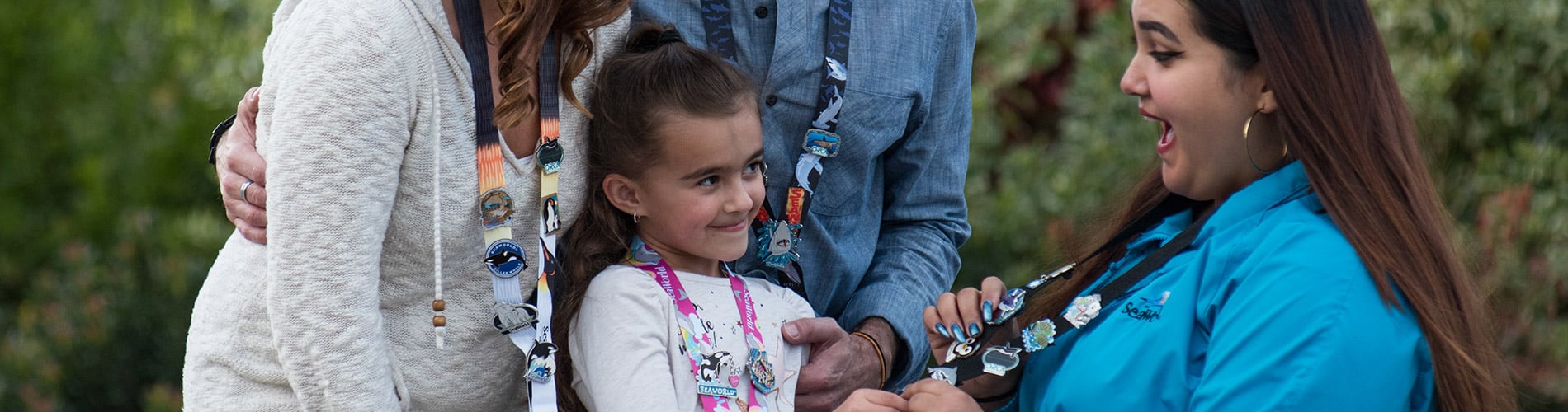 Pin Trading at SeaWorld Orlando