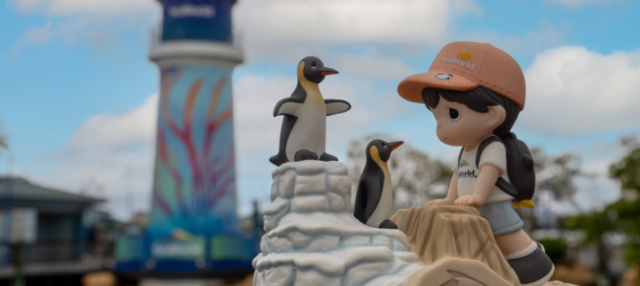 Precious Moments Penguins Figurine