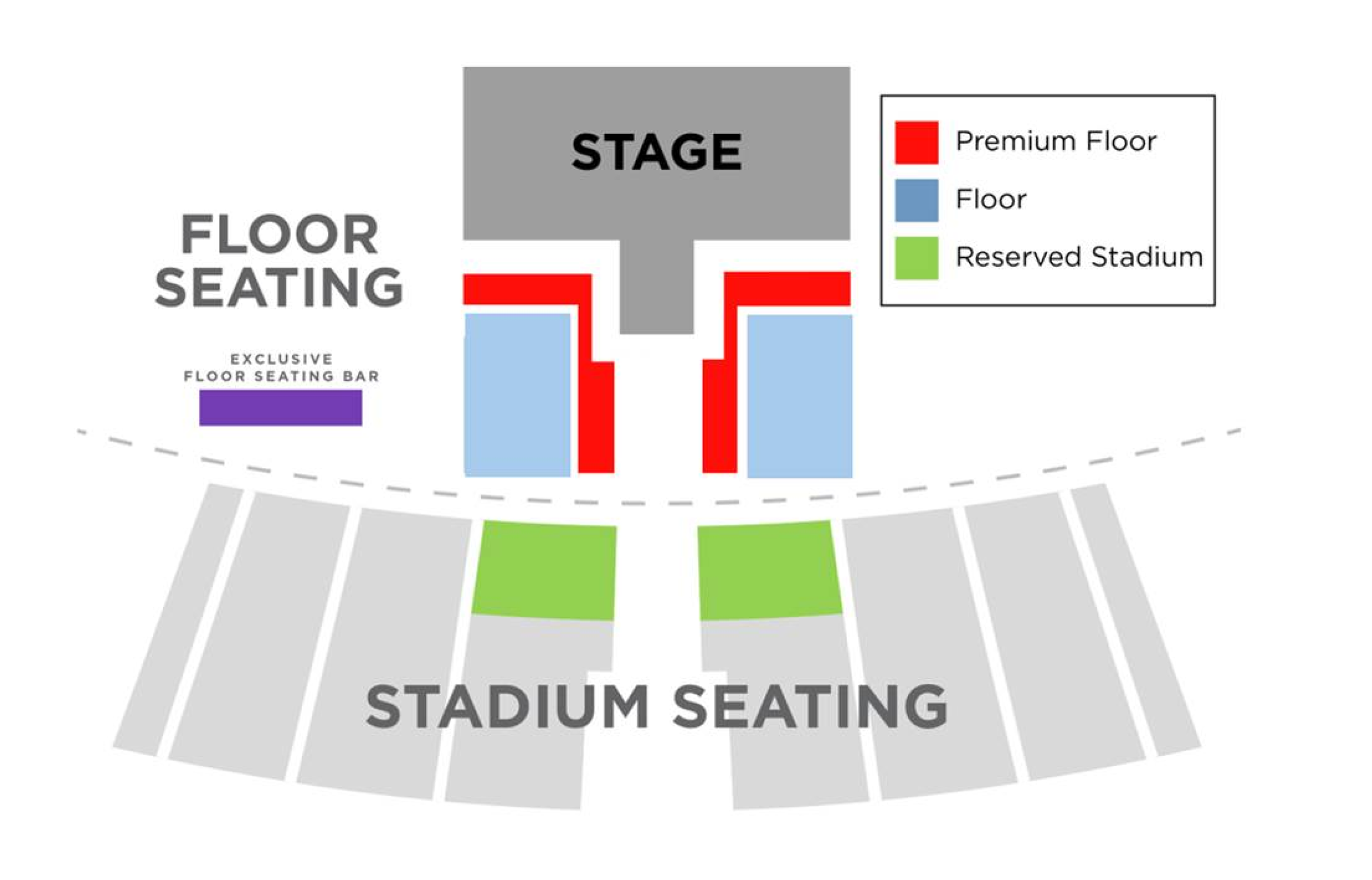 Seven Seas Concert Seating