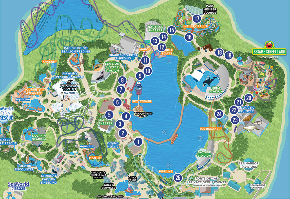 Seven Seas Food Festival Map 2025