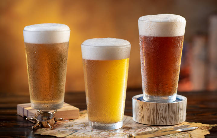 Beer at Flamecraft Bar