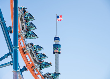 Ice Breaker roller coaster
