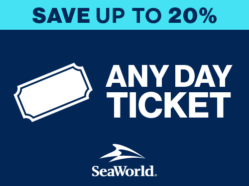 SeaWorld Orlando Any Day Ticket