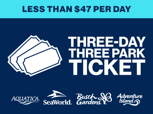Three Day Three Park Ticket
