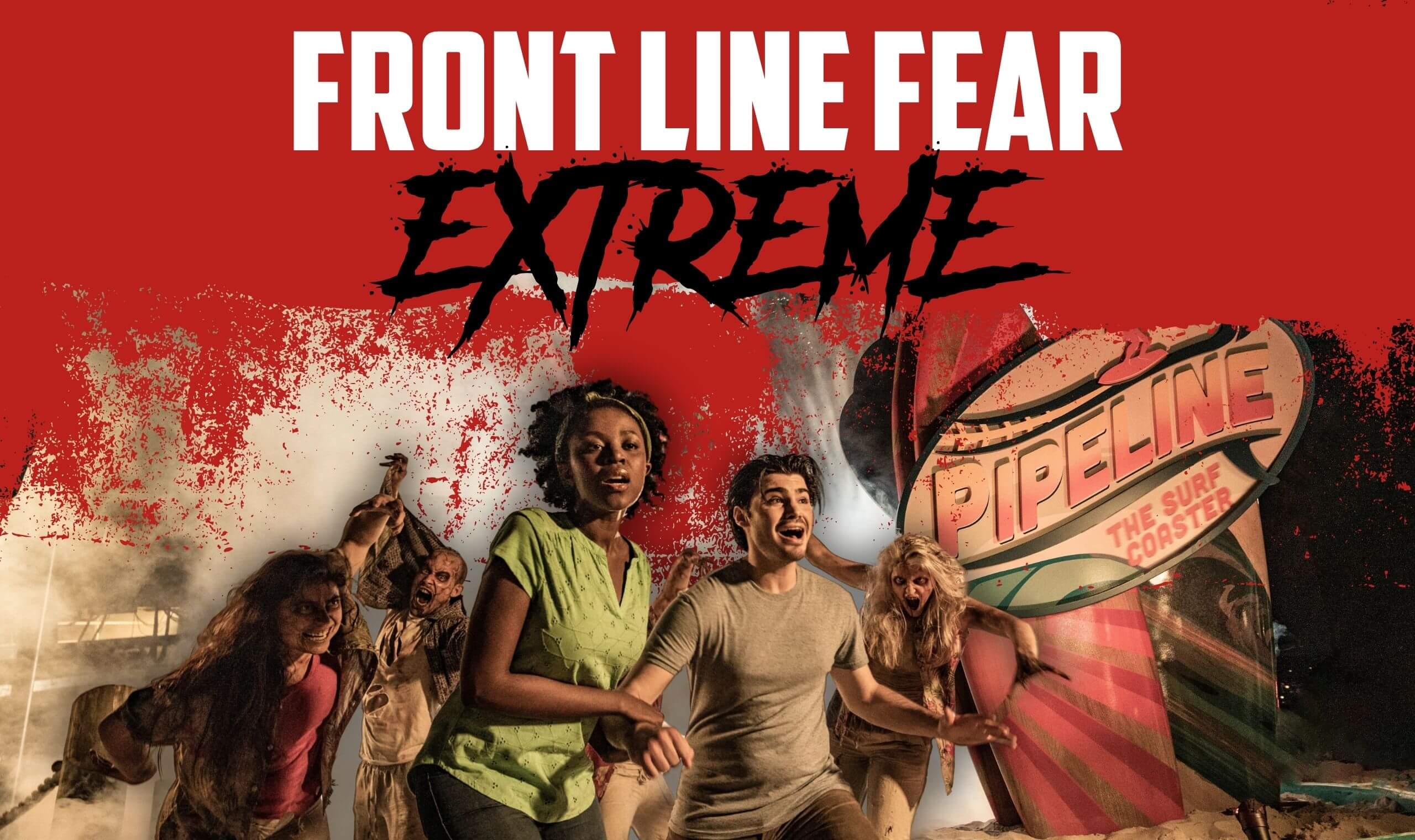 SeaWorld Orlando Front Line Fear Extreme Pass