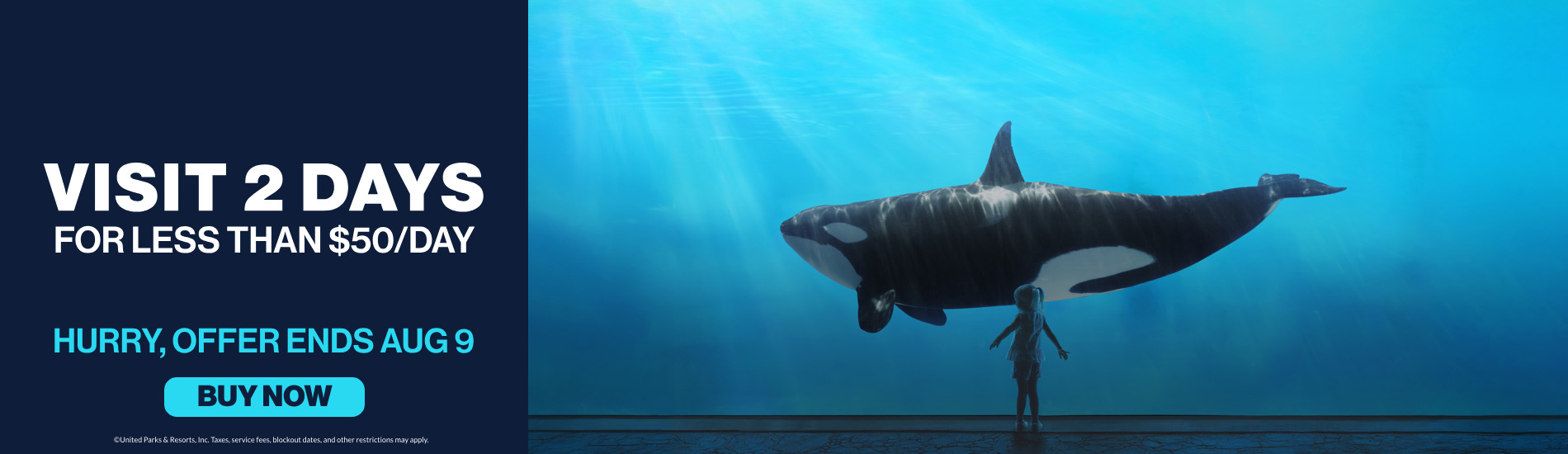 Visit 2 Days For Less Than $50/Day