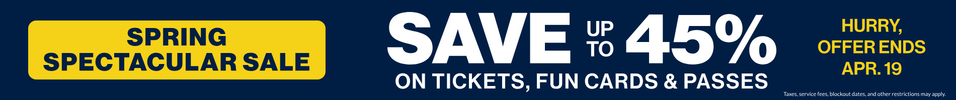 Spring Spectacular Sale