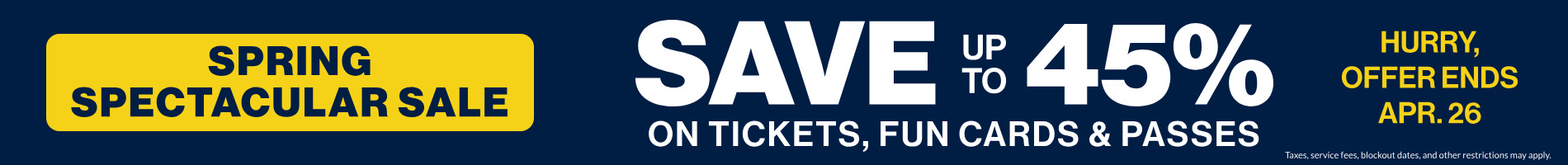 Spring Spectacular Sale