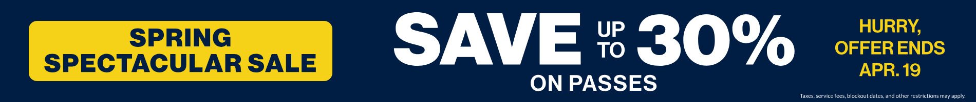 Spring Spectacular Sale