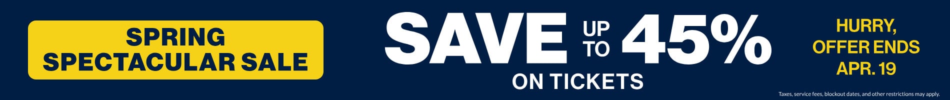 Spring Spectacular Sale