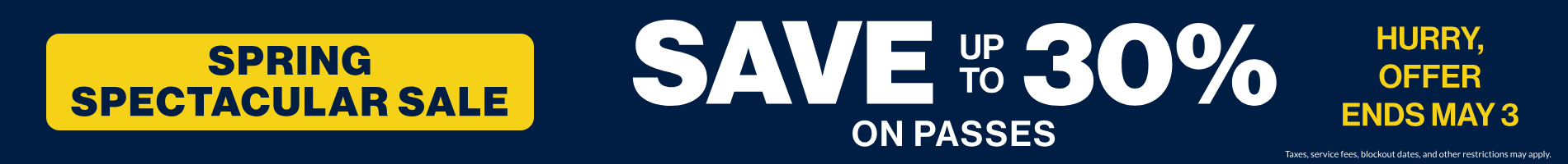 Spring Spectacular Sale