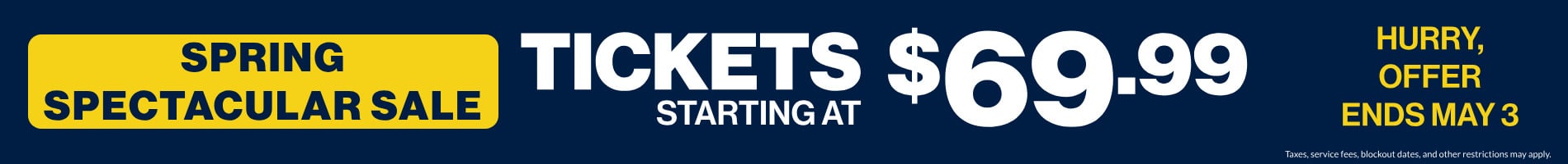 Spring Spectacular Sale