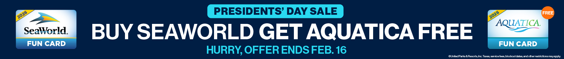 Buy SeaWorld Get Aquatica Free