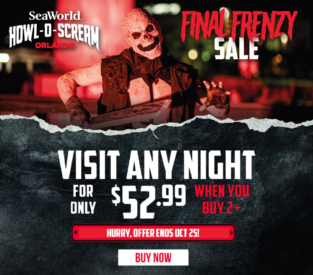 Visit any night for only $52.99 when you buy 2+