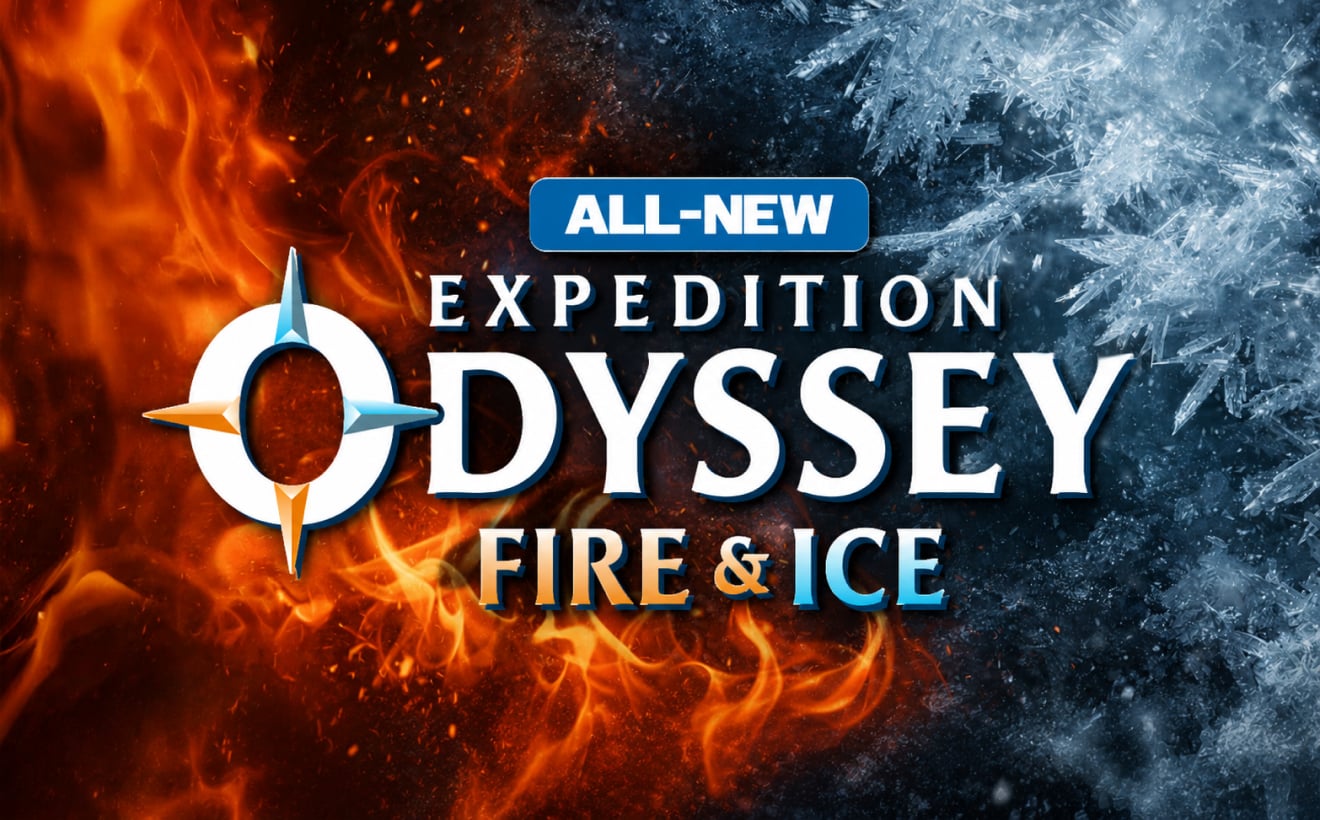 Expedition Odyssey Fire and Ice en SeaWorld Orlando