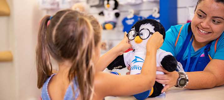 Build A Bear retail store at SeaWorld Orlando