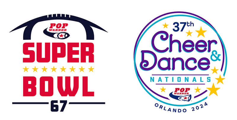 Pop Warner Logos