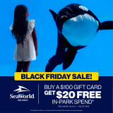 SeaWorld Orlando Black Friday Sale