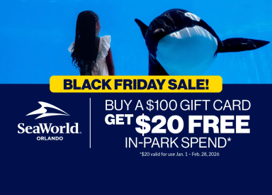 SeaWorld Orlando Black Friday Sale