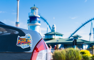 Car with Pipeline magnet