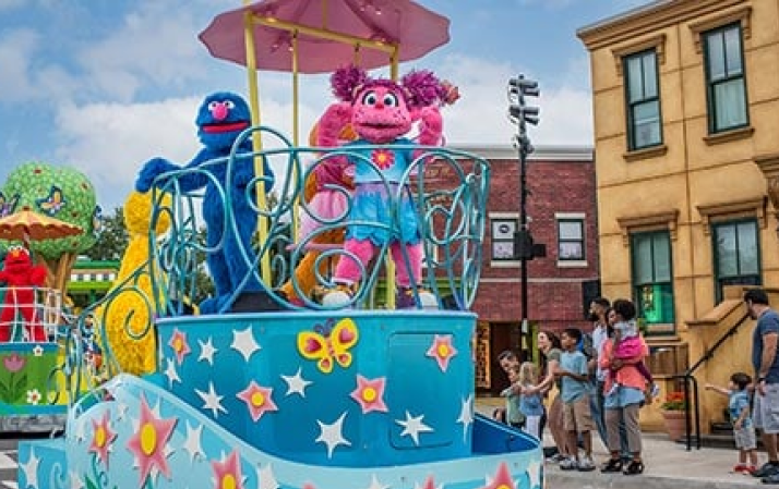 SeaWorld Orlando Sesame Street Party Parade