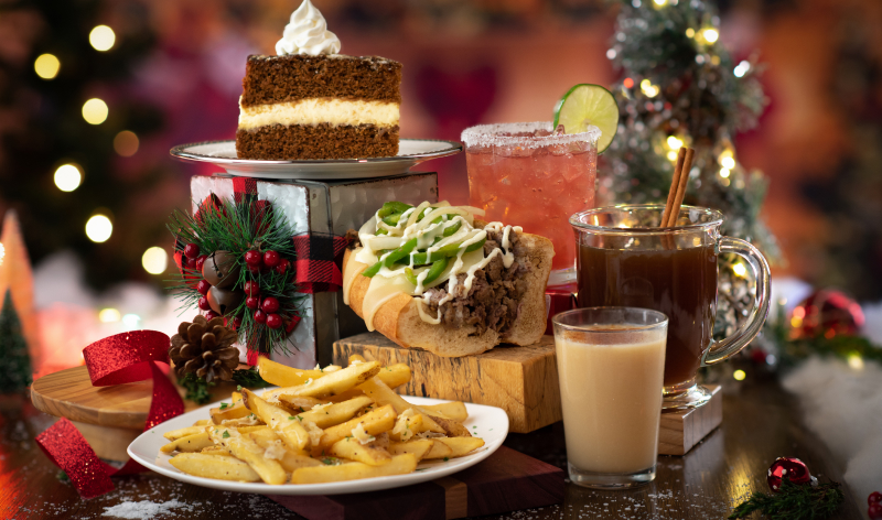 Food & Drink options at SeaWorld Orlando Christmas Celebration.